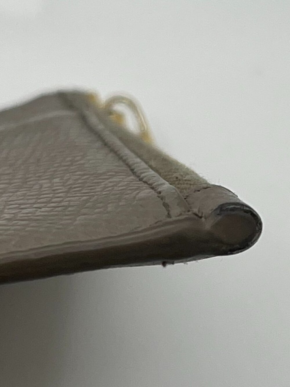 Celine Gray Grained Leather Zipped Compact Card Holder - Picture 8 of 10